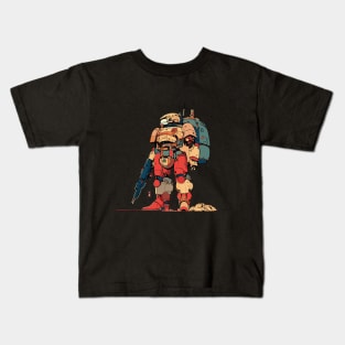 90's Anime Robot: Tokyo Surrealism Kids T-Shirt